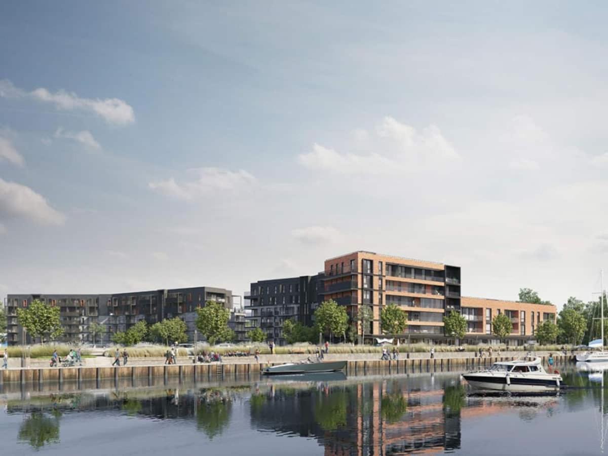 Nadmotlawie Apartments Gdansk Old Town Riverview 外观 照片