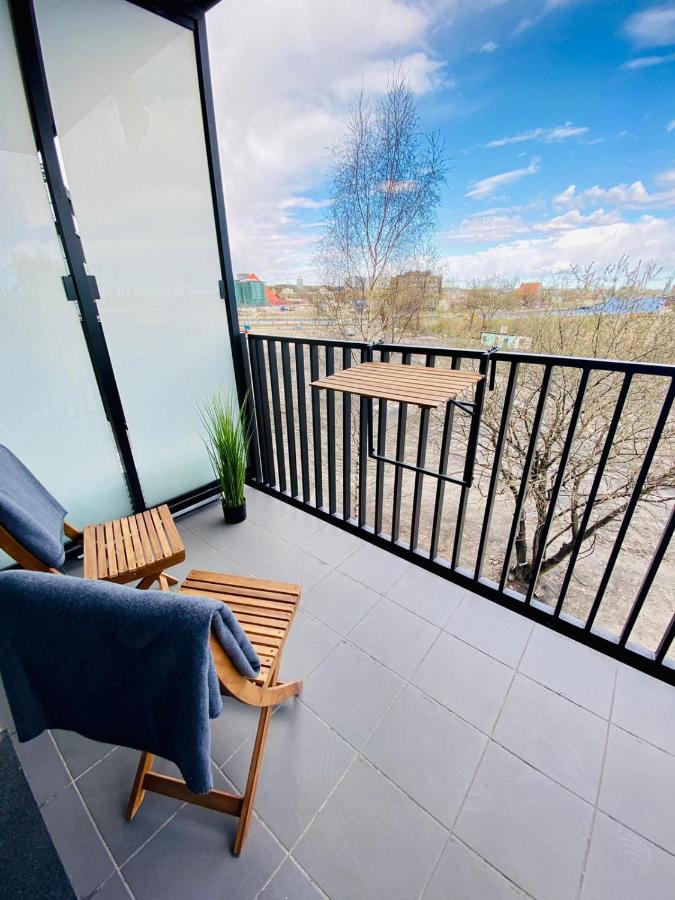 Nadmotlawie Apartments Gdansk Old Town Riverview 外观 照片